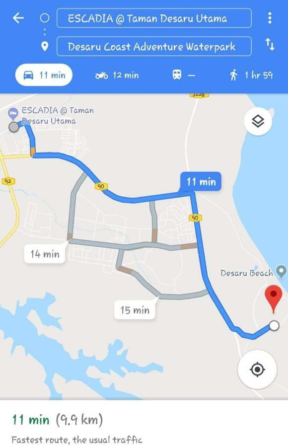 Casuarina Sea Breeze Desaru Apartment Bagian luar foto